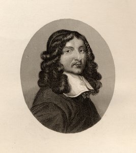 アンドリュー・マーベルの肖像（1621-78） 作： English School